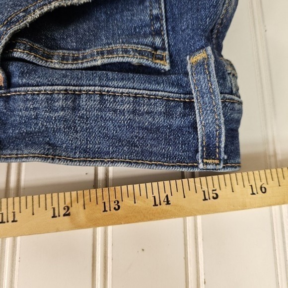 Levi's Signature Strauss Blue Jeans Shorts Women's Size 16 High Rise Heritage - Picture 8 of 13